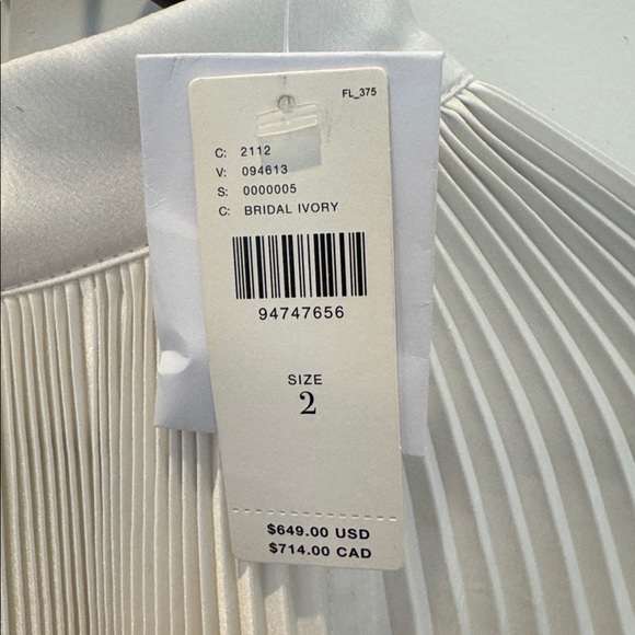 Anthropologie L'IDÉE Eiffel Cape Pleated Maxi Dress XS US2 $695 NWT ** - Picture 9 of 12